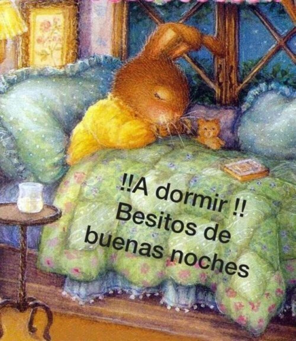 A dormir besitos de Buenas Noches