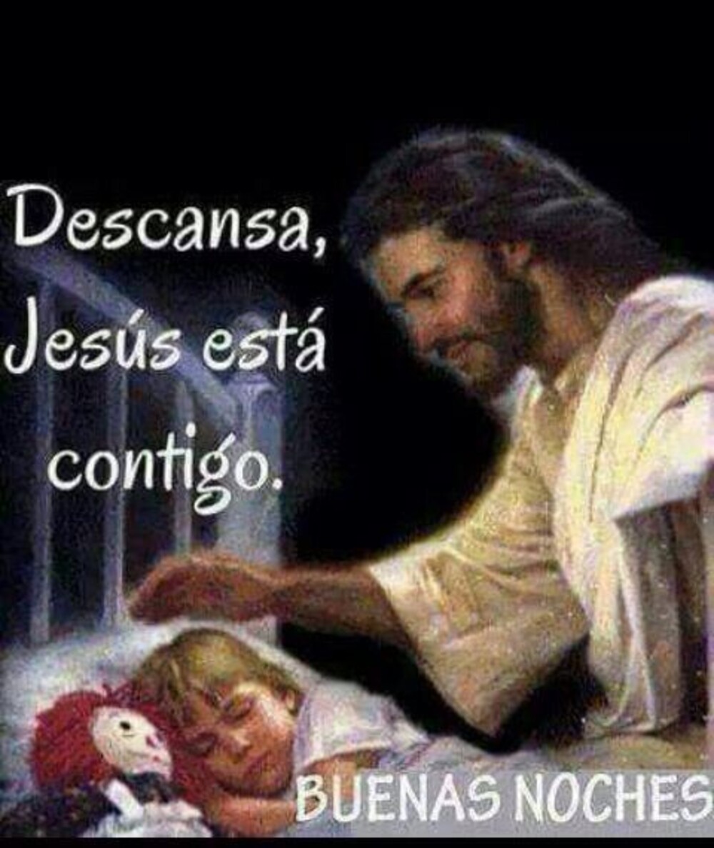 Buenas Noches bellas imágenes con Jesus (6)