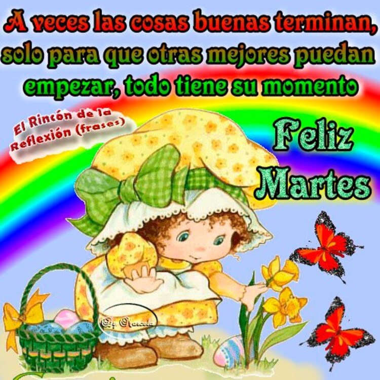 Buenos Días Feliz Martes 1