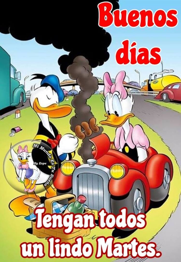 Buenos Días tengan todos un Lindo Martes