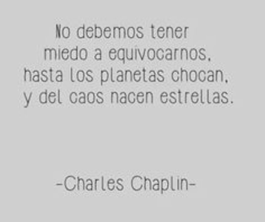 Charles Chaplin mensajes con imágenes