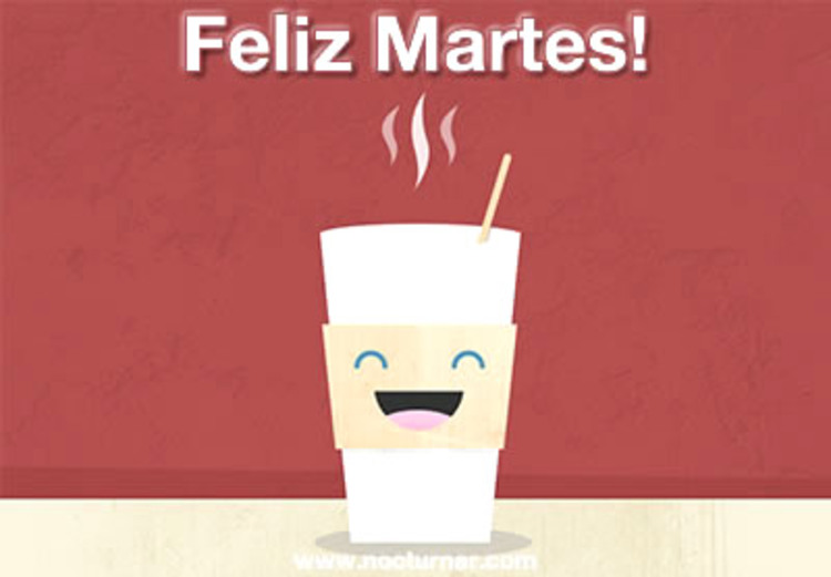 Con café Feliz Martes