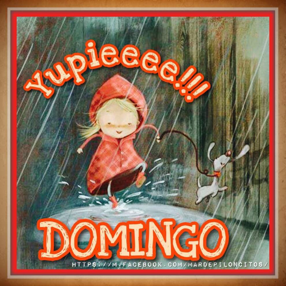 Feliz Domingo imágenes con lluvia (1)