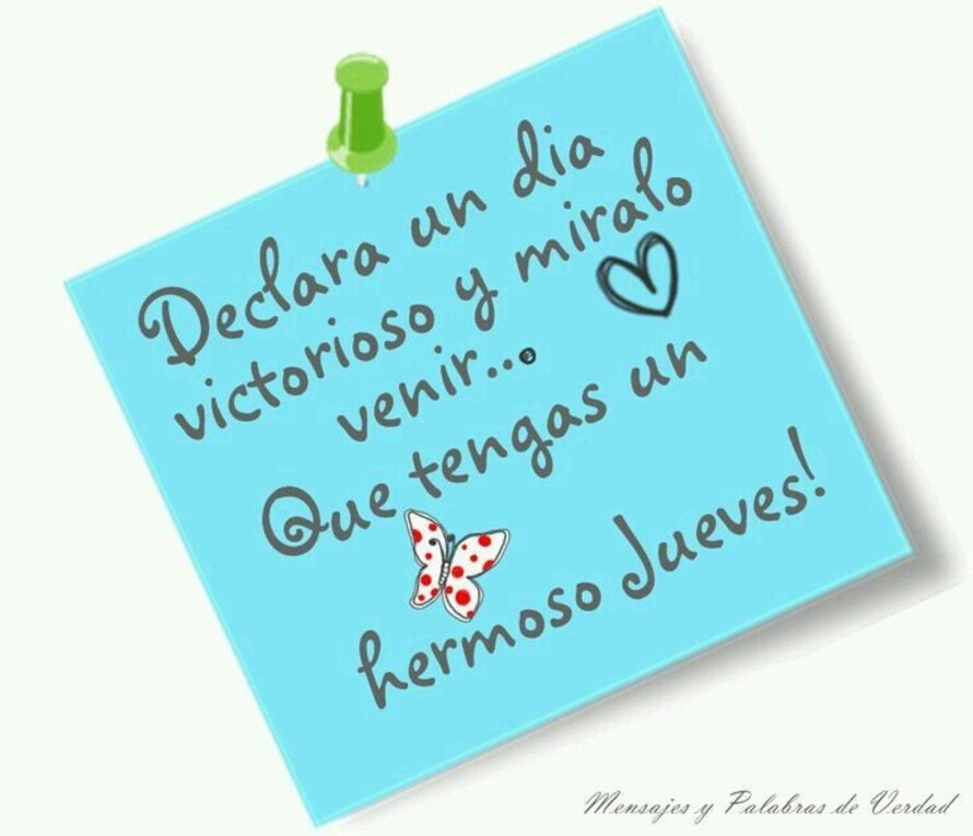 Feliz Jueves 1