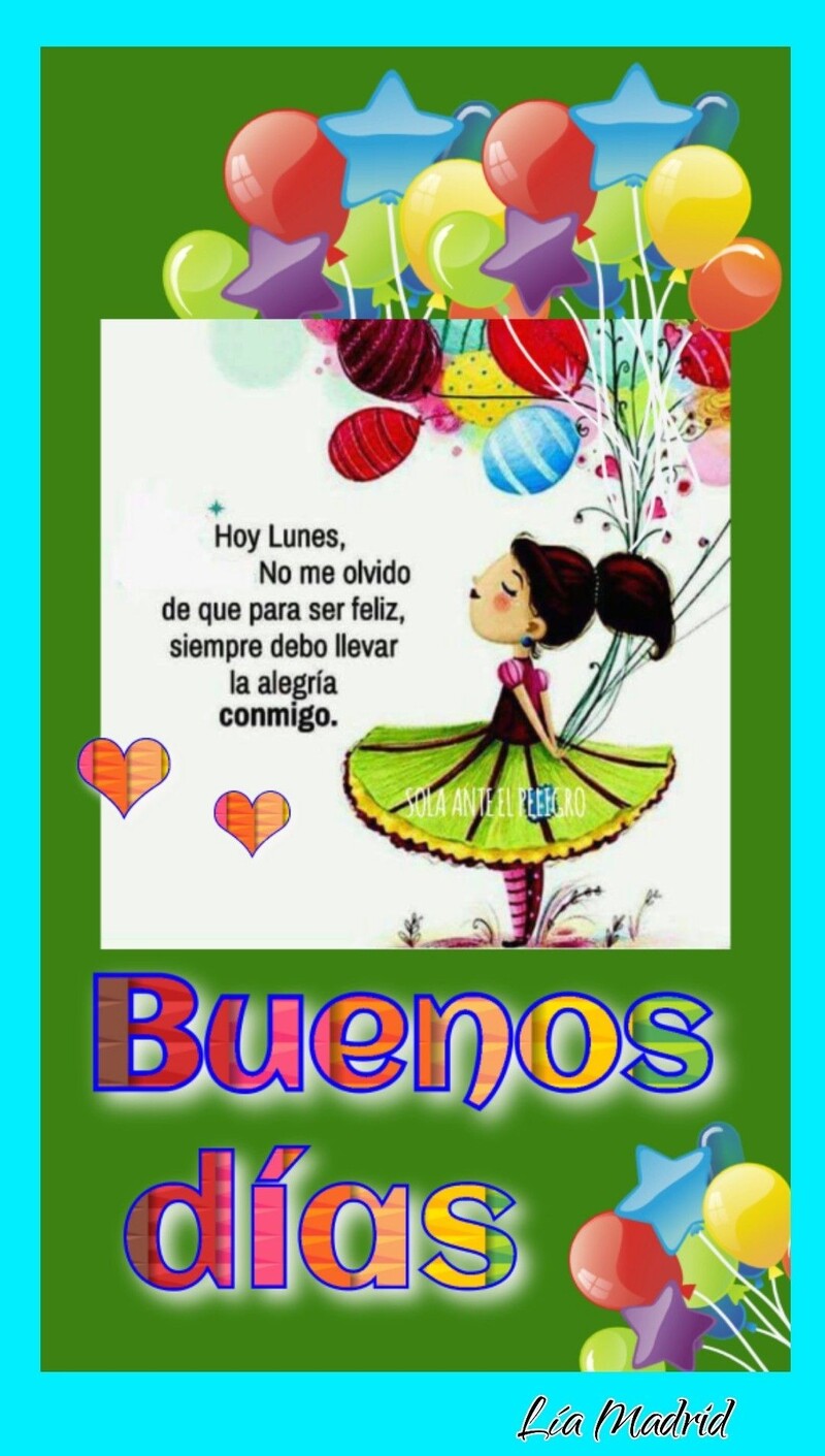 Feliz Lunes feliz inicio de semana 8