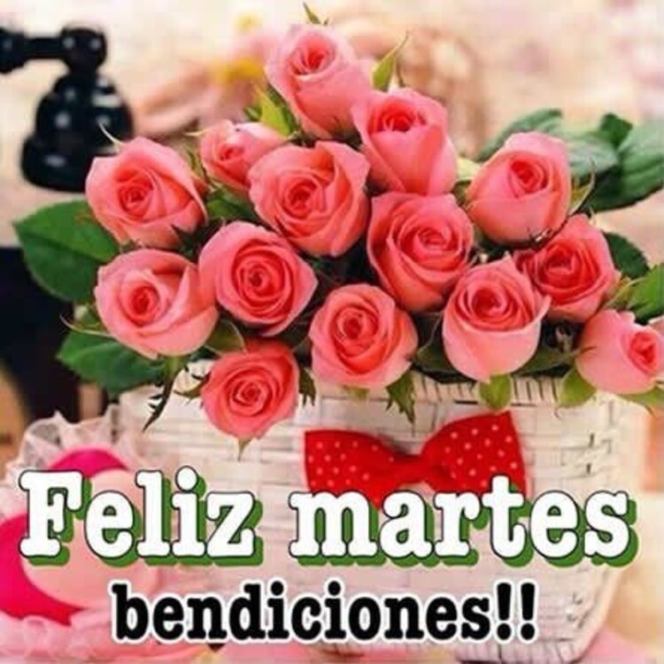 Feliz Martes bendiciones