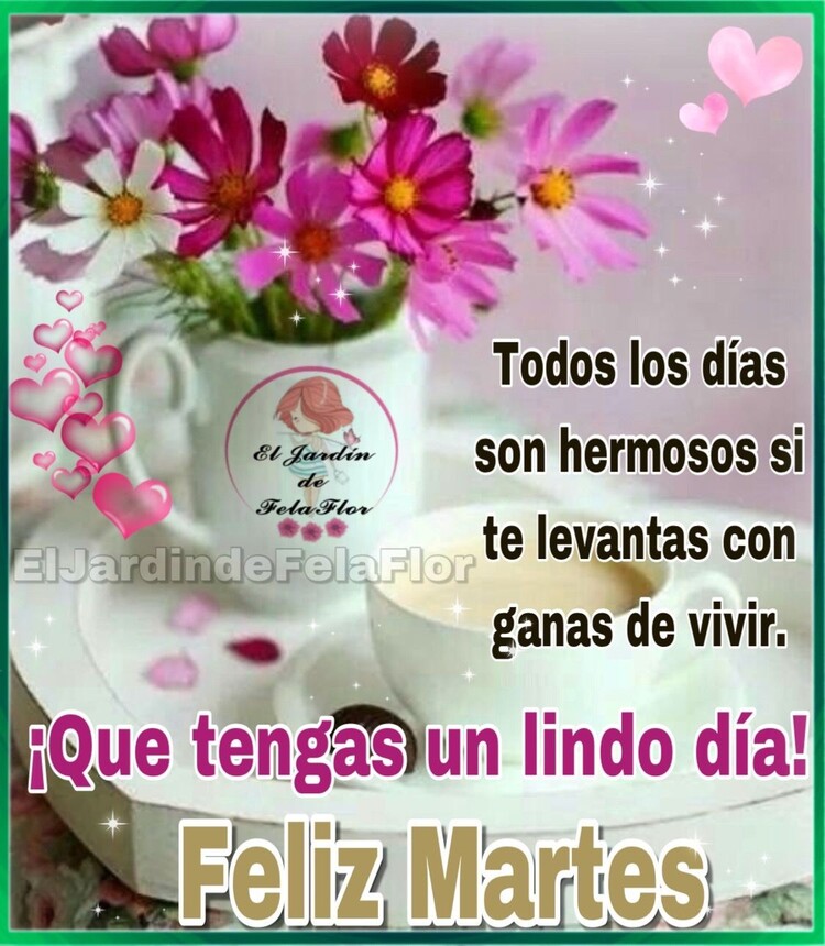 Feliz Martes imágenes bellas primavera (2) - ImagenesBuenosDias.net