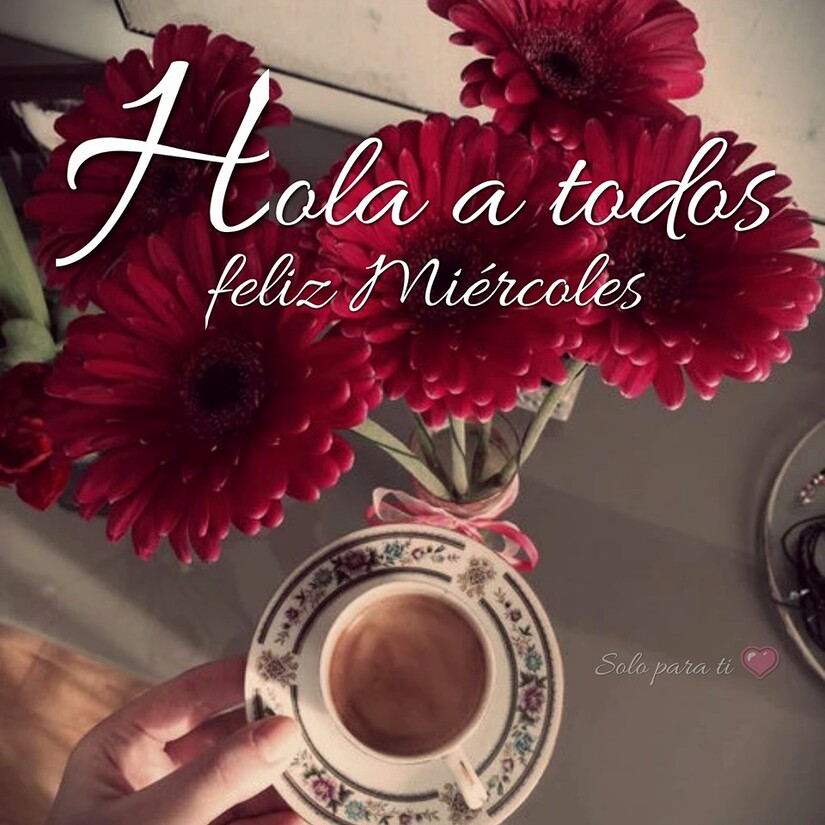 Feliz Miércoles a todos mis amigos de Facebook 9