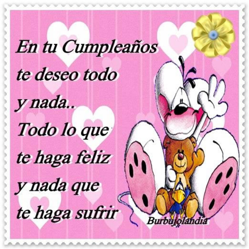 Frases hermosas Feliz Cumpleaños 5