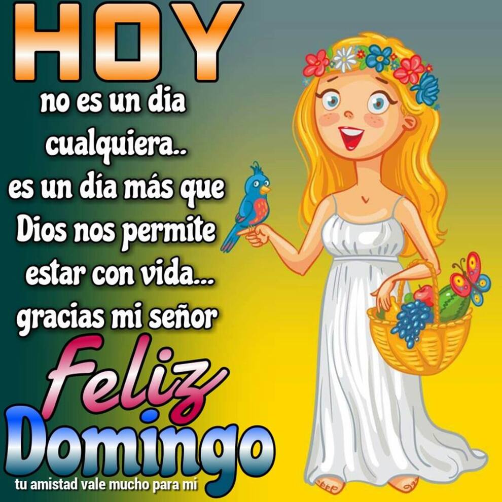 Frases y imágenes Feliz Domingo para Facebook 12