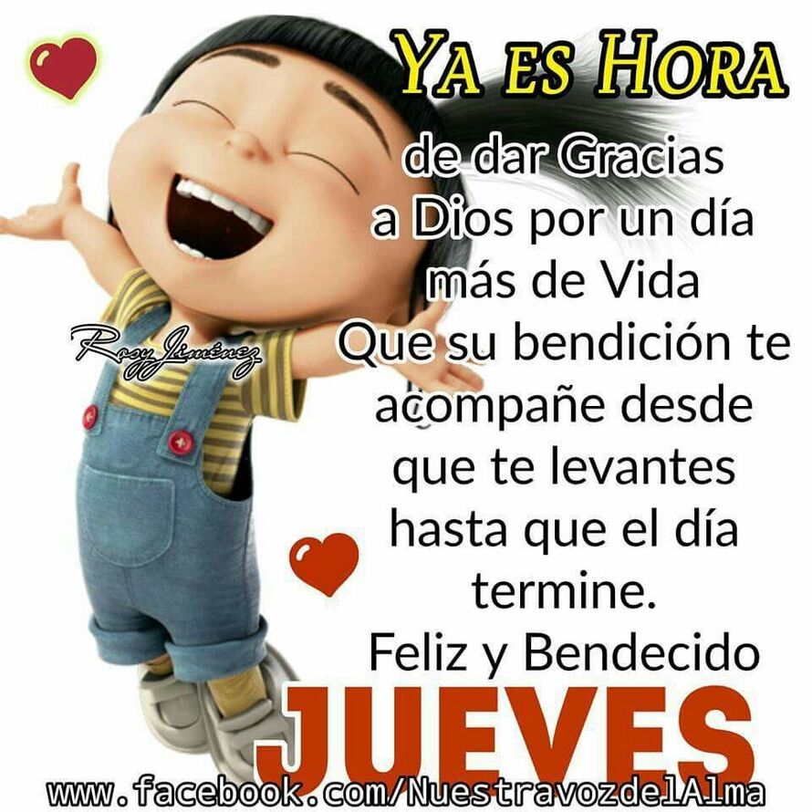 Frases y postales para Buen Día y Feliz Jueves 1