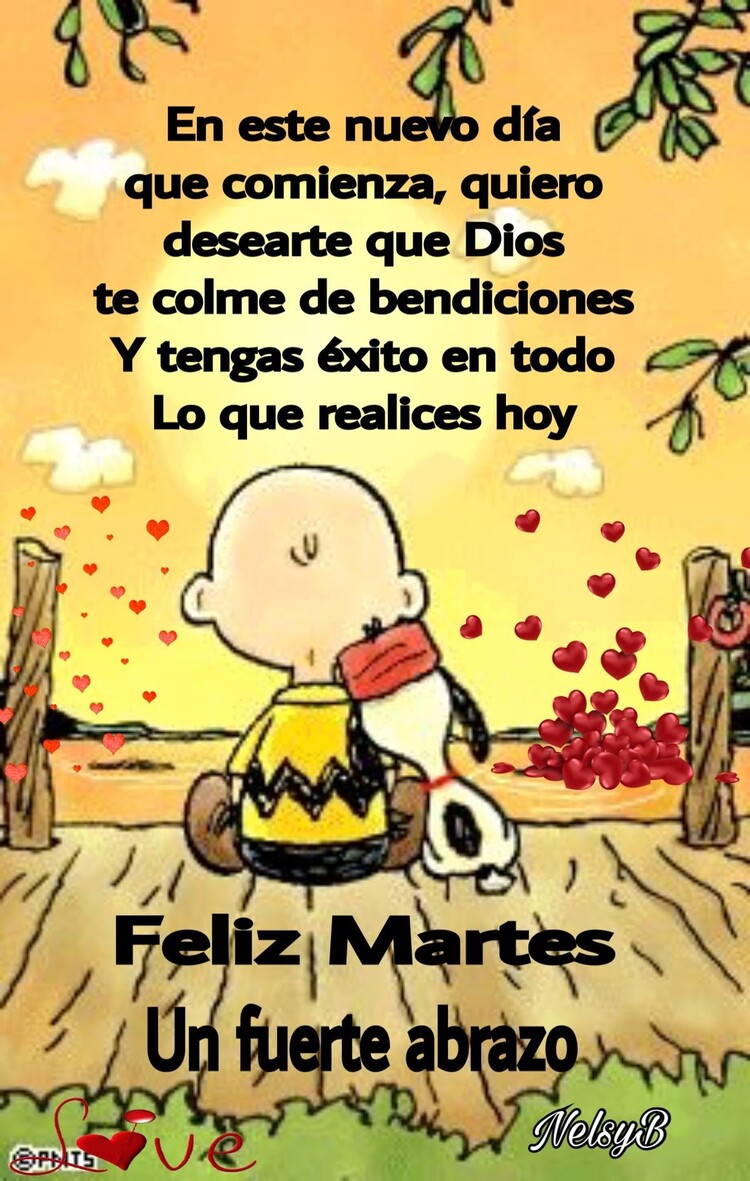 Imágenes con Snoopy Feliz Martes (1)