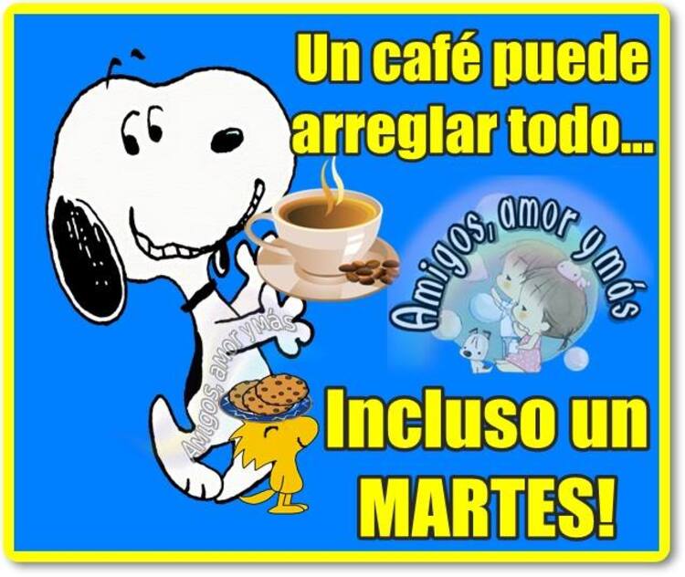 Imágenes con Snoopy Feliz Martes (2)