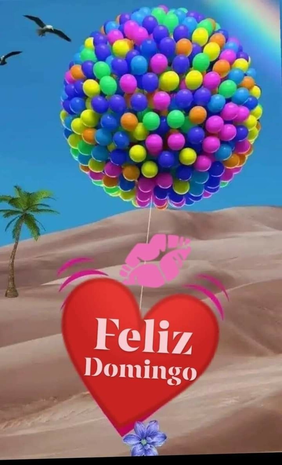 Imágenes de Feliz Domingo con lo corazones (2)