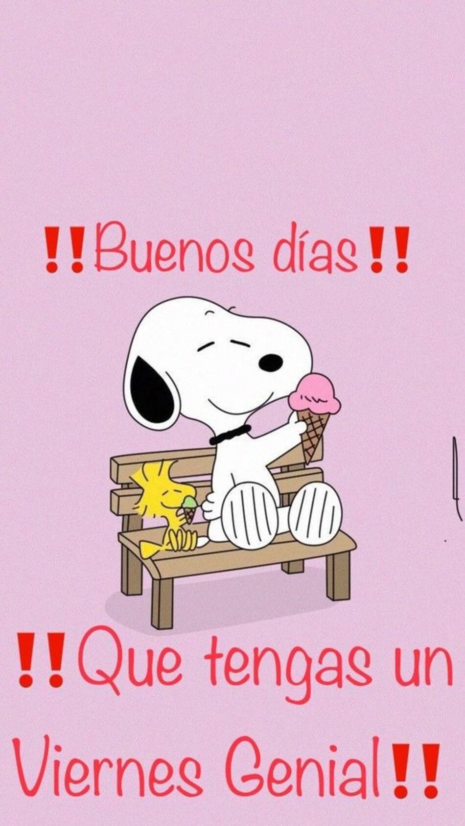 Imágenes de Feliz Viernes con Snoopy (1)