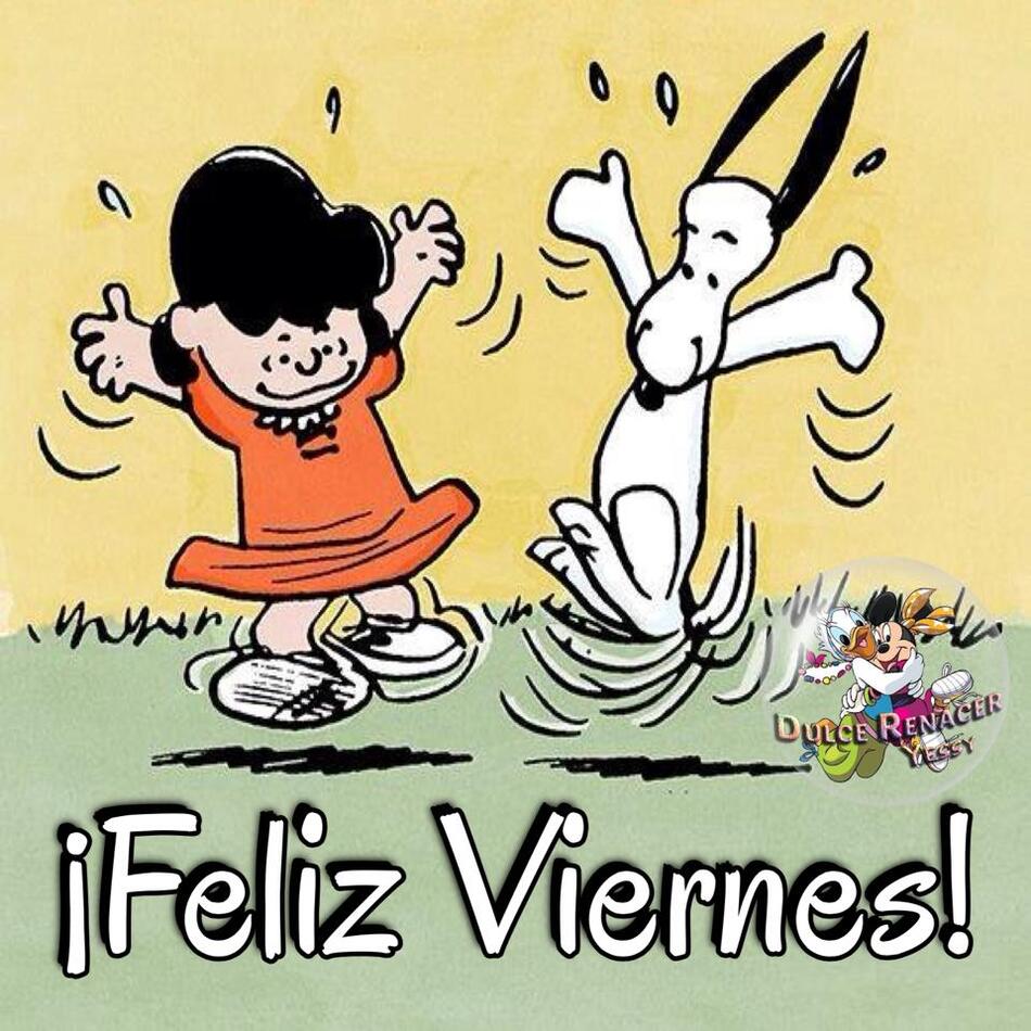 Imágenes de Feliz Viernes con Snoopy (2)