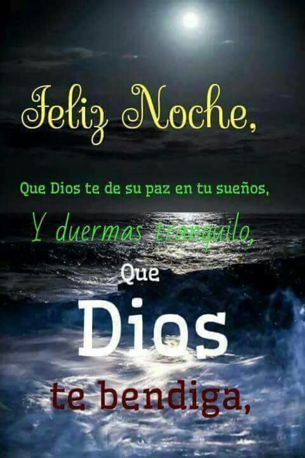 Imágenes lindas de buenas noches y bendiciones 4