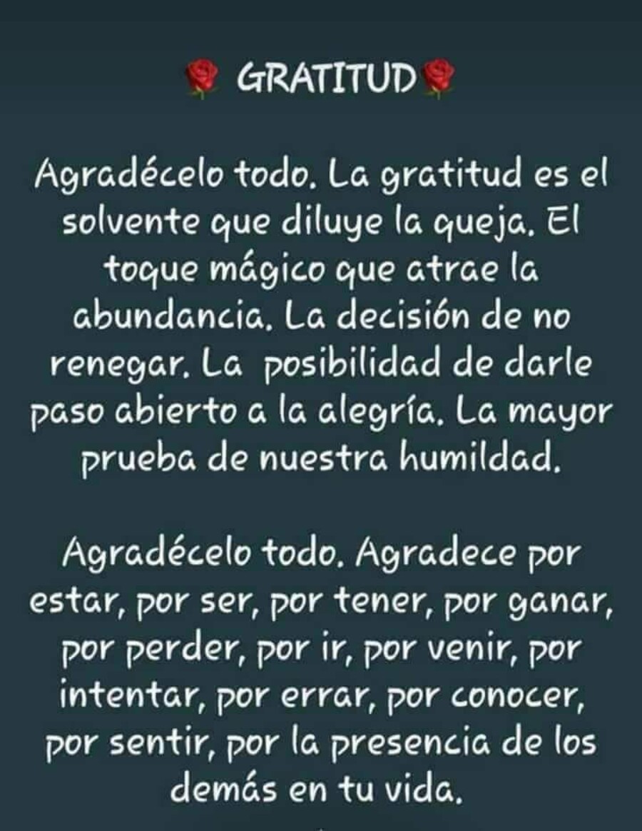 La gratitud frases para compartir