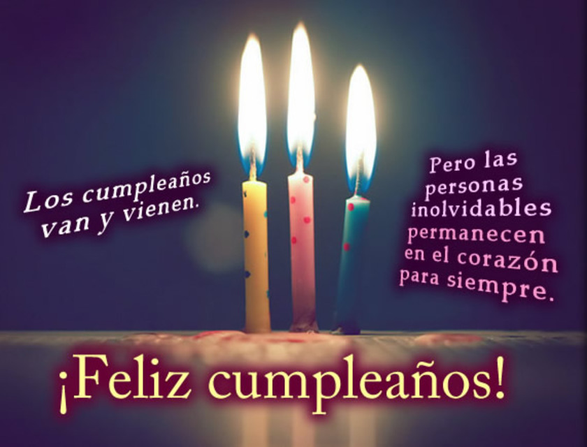 Nuevas imágenes para Feliz Cumpleaños 6