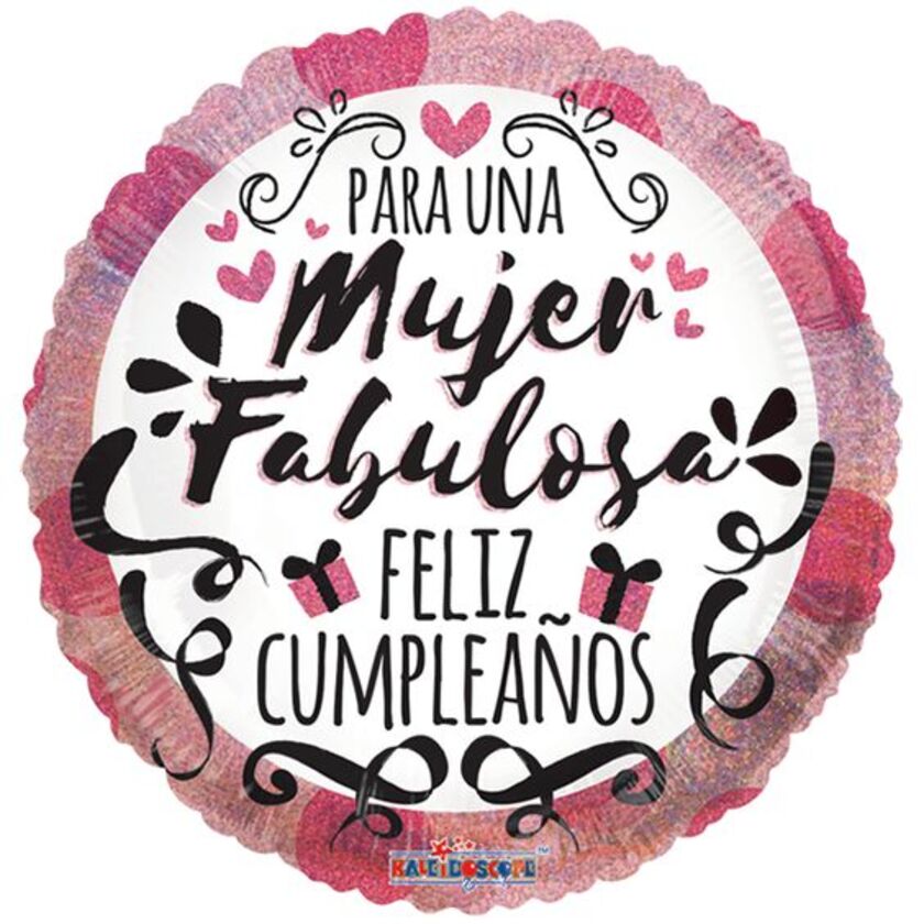 Para una mujer fabulosa Feliz Cumpleaños