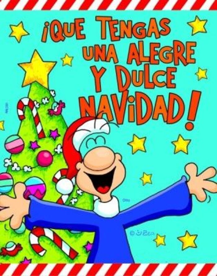 Que tengas un alegre y dulce Navidad