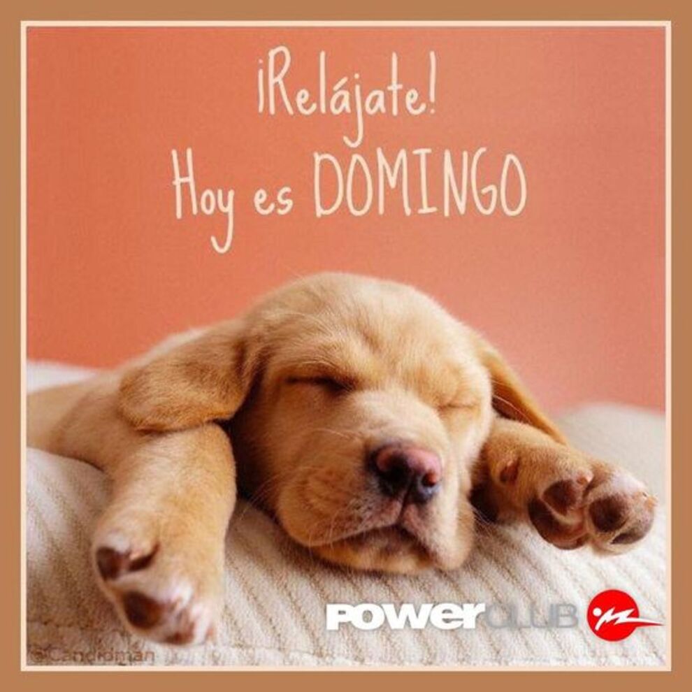 Relájate hoy es Domingo 9 - ImagenesBuenosDias.net