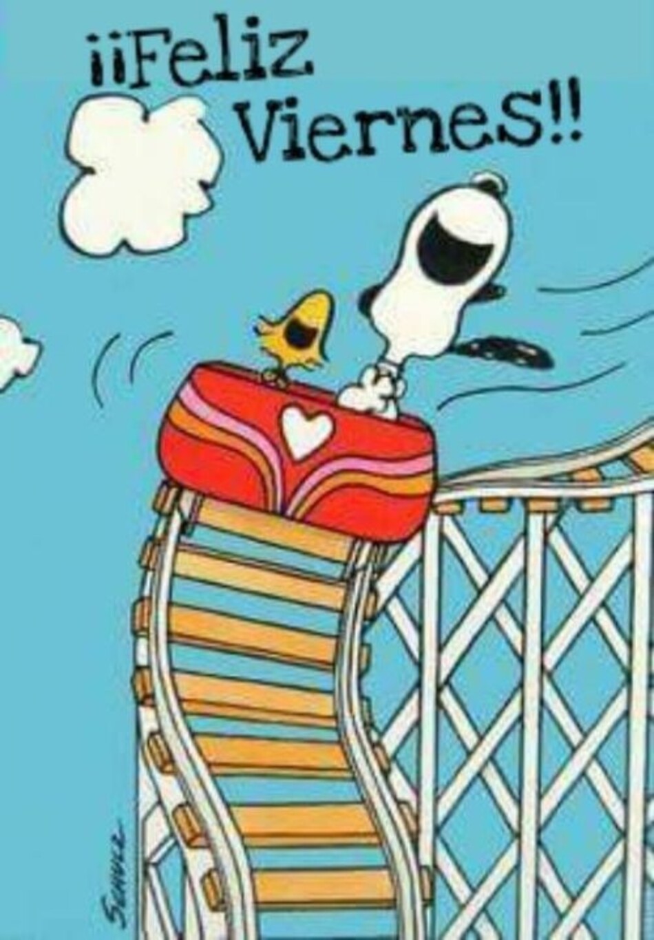 Snoopy Feliz Viernes