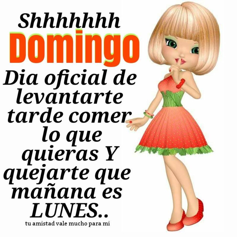 Te deseo un Feliz Domingo 4