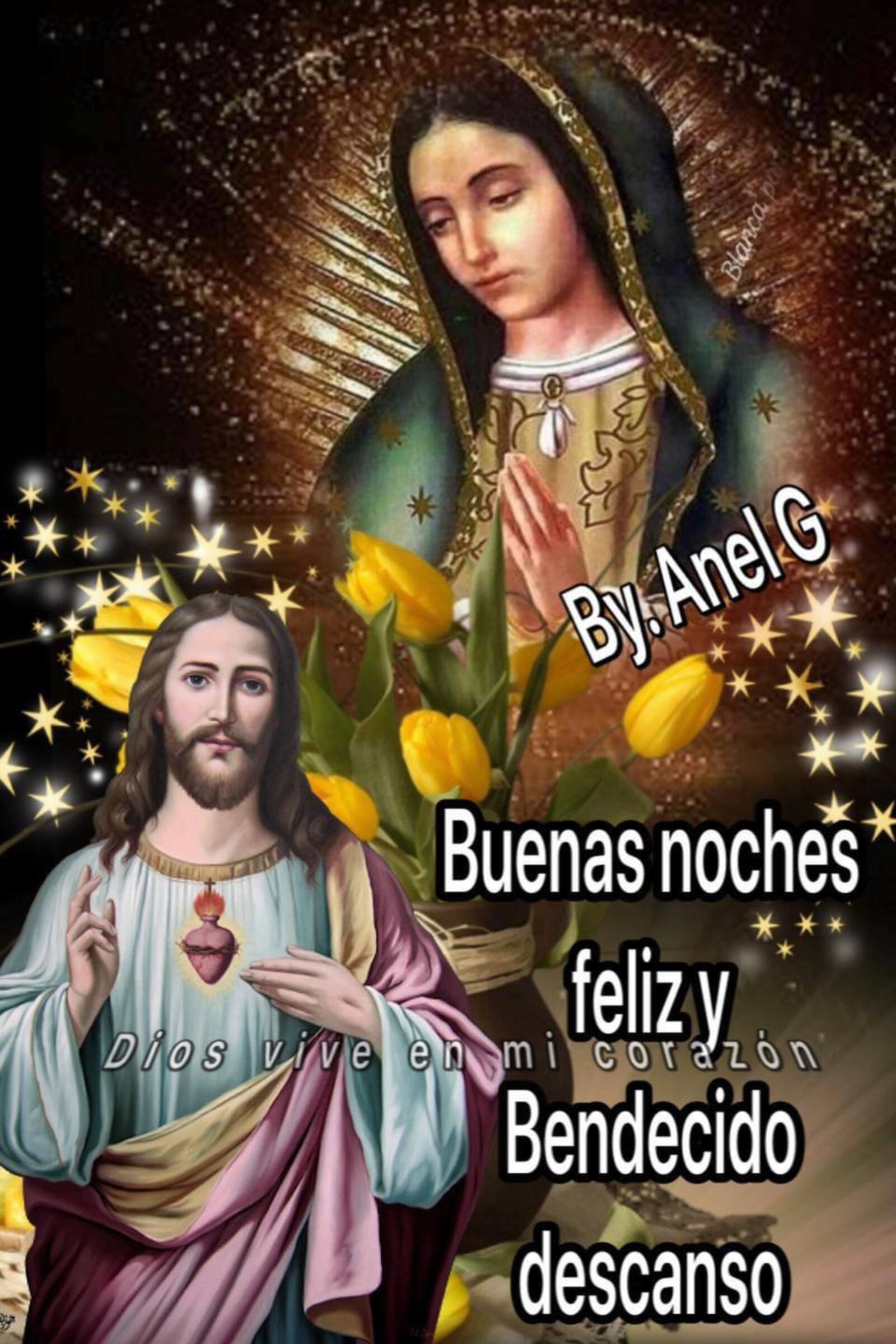 Buenas Noches feliz y bendecido descanso